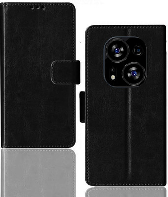Kalua Mall Flip Cover for Tecno Phantom X2 5G | AD8 flip cover | Inside TPU with Card Pockets | Wallet Stand | Black(Black, Magnetic Case, Silicon, Pack of: 1)