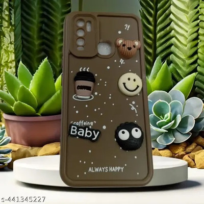 Seetu Back Cover for Vivo Y50 / Y30(Brown)