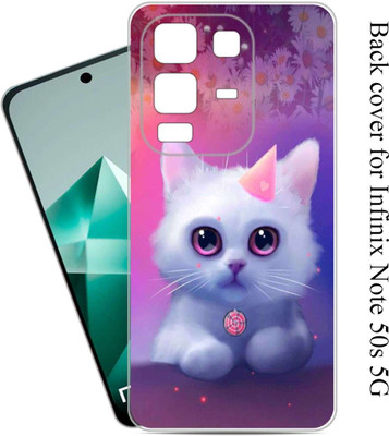 CoverEra Protective Case for Infinix Note 50S 5G 3136(White, Silicon, Pack of: 1)
