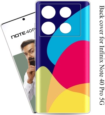 Print maker Back Cover for Infinix Note 40 Pro 5G Back Cover(Multicolor, Grip Case, Silicon, Pack of: 1)