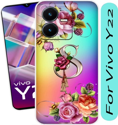 SmartGoldista Back Cover for Vivo Y22(Multicolor, Flexible, Silicon, Pack of: 1)