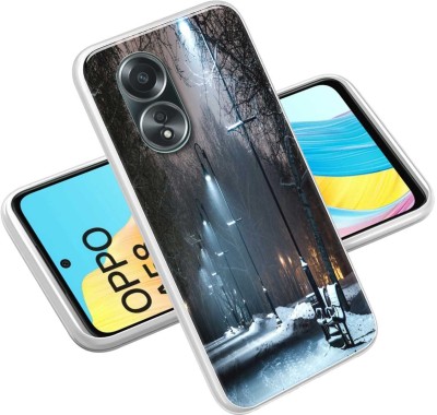 eBoggy Back Cover for Oppo A58 4G(Multicolor, Dual Protection, Silicon, Pack of: 1)