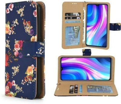 Aarov Back Cover for Samsung Galaxy M51 Rose Blue Flip & Wallet Case Cover(Multicolor, Cases with Holder, Pack of: 1)