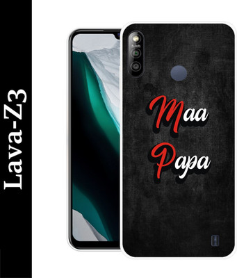 Yuphoria Back Cover for Lava Z3(Black, Grip Case, Silicon, Pack of: 1)