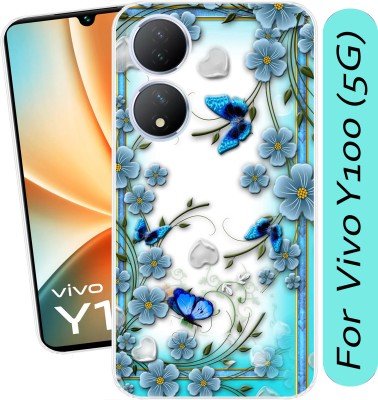 Hostprint Back Cover for Vivo Y100 (5G)(Multicolor, Flexible, Silicon, Pack of: 1)