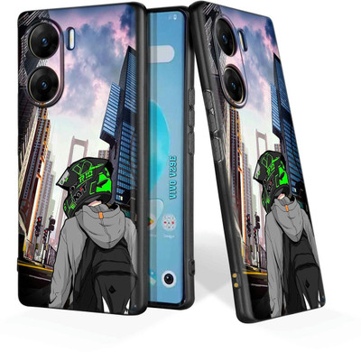 CLASSYPRINT Back Cover for Vivo V29e 5G(Black)