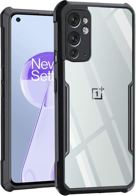 Creativo Back Cover for OnePlus 9RT 5G(Black, Grip Case, Silicon, Pack of: 1)