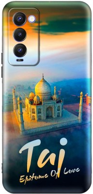 7printzone Back Cover for TECNO CAMON 18(Multicolor, Flexible, Silicon)