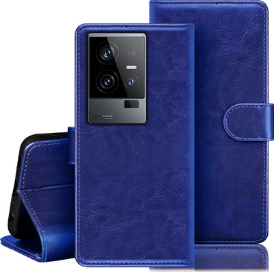 Roxel Flip Cover for Iqoo 11 5G(Blue, Dual Protection, Pack of: 1)