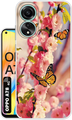 Case Club Back Cover for OPPO A78 4G, OPPO A78(Pink, Grip Case, Silicon, Pack of: 1)