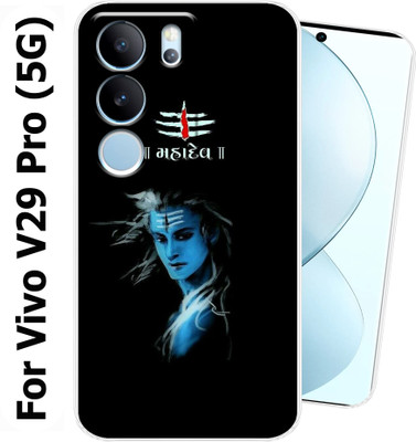 Tokito Back Cover for Vivo V29 Pro (5G)(Black, Blue, Silicon, Pack of: 1)