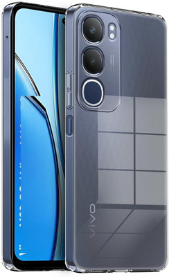 Coverage Back Cover for Vivo V2521 / Vivo_Y31 5G | Soft Micro fiber | Flexible & Durable Back Case(Transparent, Rugged Armor, Silicon, Pack of: 1)