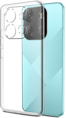 COVERBLACK Back Cover for Infinix X6516 / Smart 7 HD(Transparent, Flexible, Pack of: 1)