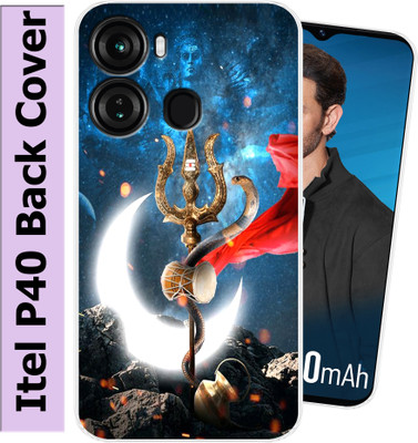 Tokito Back Cover for Itel P40(Multicolor, Grip Case, Silicon, Pack of: 1)