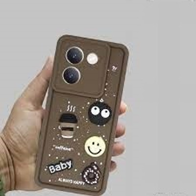 Seetu Back Cover for Vivo Y200 Pro 5G | Y300 Plus 5G(Brown)