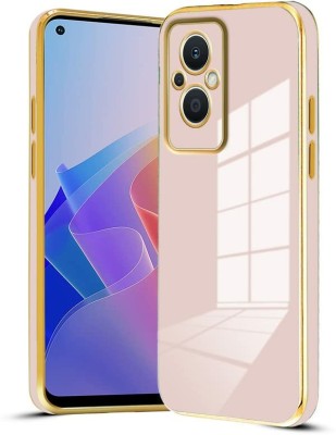 A3sprime Back Cover for OPPO F21 Pro 5G, - |Soft Silicon Coloured with Camera Bump Protector Case|(Pink, Camera Bump Protector, Silicon, Pack of: 1)