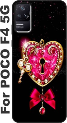 MorePrint Back Cover for Poco F4 5G Back cover 3127(Multicolor, Dot View, Silicon, Pack of: 1)