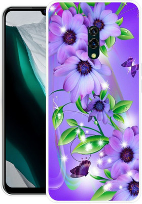 Shree Shyam Back Cover for Oppo K3, Realme X(Purple, Green, Silicon, Pack of: 1)