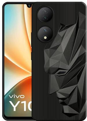 PrintCzar Back Cover for Vivo Y100 5G, Vivo Y100A 5G, Vivo T2 5G(Black, Camera Bump Protector, Pack of: 1)
