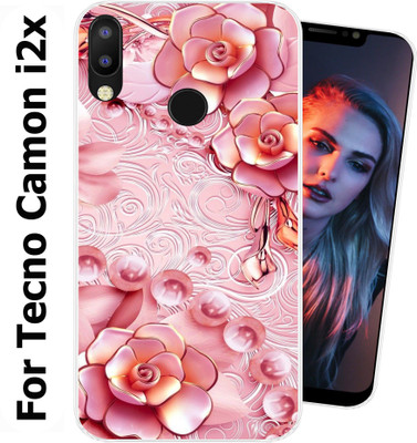 Unitrend Back Cover for Tecno Camon i 2x(Transparent, Flexible, Silicon, Pack of: 1)