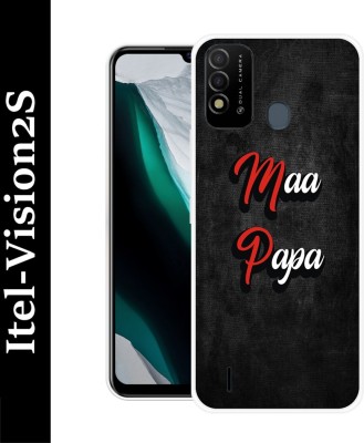 Yuphoria Back Cover for Itel Vision 2s(Multicolor, Grip Case, Silicon, Pack of: 1)