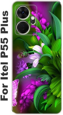 MorePrint Protective Case for Itel P55 Plus Back cover 3110(Multicolor, Silicon, Pack of: 1)