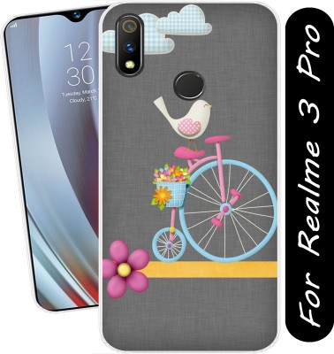 Cooltrend Back Cover for Realme 3 Pro(Transparent, Flexible, Silicon, Pack of: 1)