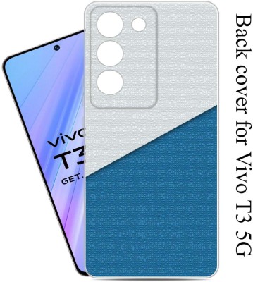 PrintKaver Back Cover for Vivo T3 5G Back Cover(Multicolor, Grip Case, Silicon, Pack of: 1)