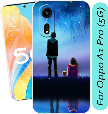 CASEINN Back Cover for Oppo A1 Pro (5G)(Transparent, Flexible, Silicon, Pack of: 1)