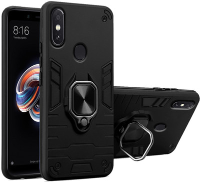 BOZTI Back Cover for Mi Redmi Note 5 Pro(Black, Rugged Armor, Pack of: 1)