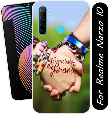 Hostprint Back Cover for Realme Narzo 10(Multicolor, Flexible, Silicon, Pack of: 1)