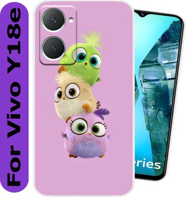 Cooldone Back Cover for Vivo Y18e(Transparent, Flexible, Silicon, Pack of: 1)