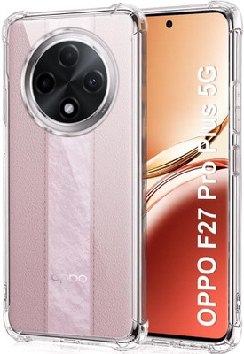 ShieldTech Back Cover for Oppo F27 Pro Plus 5G, With 360 Degree Protection Crystal Clear Soft TPU + PC Case(Transparent, Dual Protection, Pack of: 1)