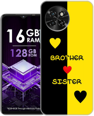 TIKTIK Back Cover for Itel S23(Multicolor, Silicon, Pack of: 1)