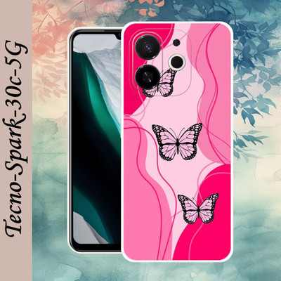 JAIKARA Back Cover for Tecno Spark 30c 5G(Multicolor, Dual Protection, Silicon, Pack of: 1)