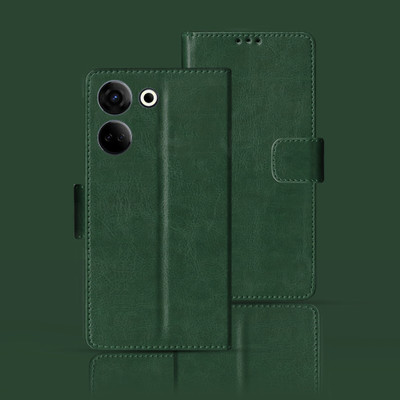 Kalua Mall Flip Cover for Tecno Camon 20 Pro 5G(Green, Pack of: 1)