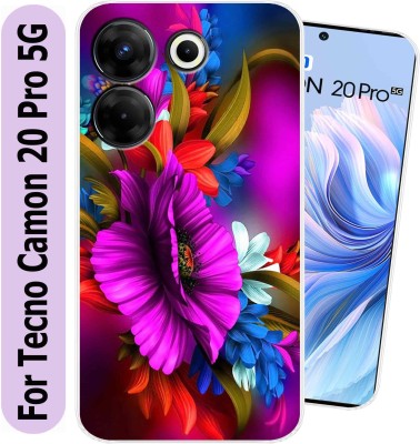 Cooldone Back Cover for Tecno Camon 20 Pro 5G(Transparent, Flexible, Silicon, Pack of: 1)