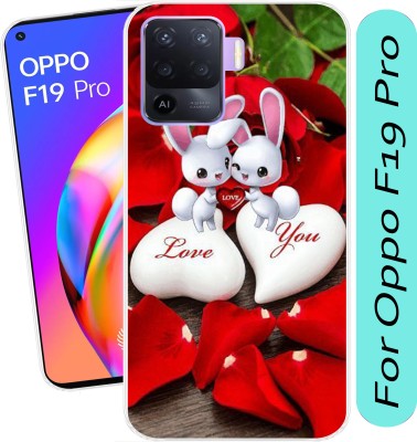 Unitrend Back Cover for Oppo F19 Pro(Multicolor, Flexible, Silicon, Pack of: 1)