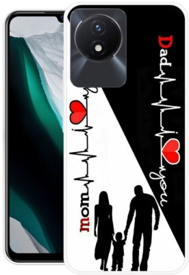 XLIQ Back Cover for vivo Y02 / vivo Y02t(Black, White, Grip Case, Silicon, Pack of: 1)