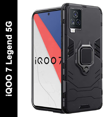 KWINE CASE Back Cover for iQOO 7 Legend 5G(Black, Shock Proof, Pack of: 1)