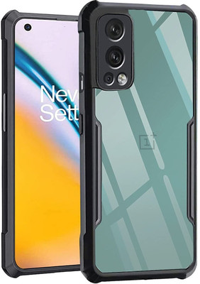 Mersal Back Cover for OnePlus Nord 2 5G, Raised edges lift the screen and camera lens(Black, Pack of: 1)