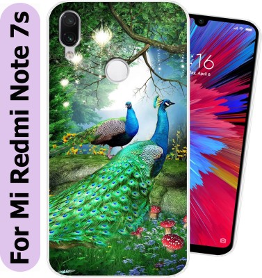 Goldista Back Cover for Mi Redmi Note 7s(Transparent, Flexible, Silicon, Pack of: 1)