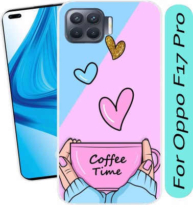 SmartGoldista Back Cover for Oppo F17 Pro(Transparent, Flexible, Silicon, Pack of: 1)