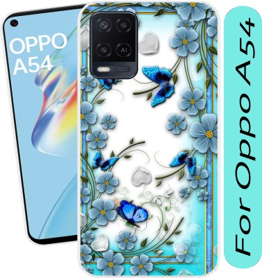 SmartGoldista Back Cover for Oppo A54(Multicolor, Flexible, Silicon, Pack of: 1)