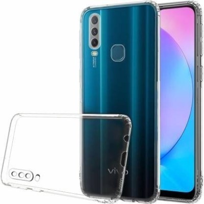 Aarov Back Cover for Vivo Z1 Pro OG Totu, Designer Plain Back Cover(Transparent, Grip Case, Silicon, Pack of: 1)