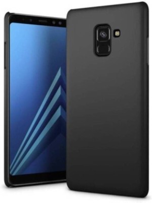 XOVO Back Cover for Samsung Galaxy A6-2018(Black, Dual Protection, Silicon)