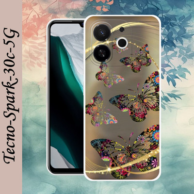 JAIKARA Back Cover for Tecno Spark 30c 5G(Multicolor, Dual Protection, Silicon, Pack of: 1)