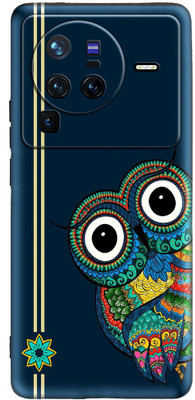 7printzone Back Cover for VIVO X80 PRO(Multicolor, Flexible, Silicon)