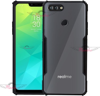 myamma Back Cover for Realme 2(Black, Dual Protection, Pack of: 1)