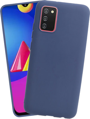 VAKIBO Back Cover for Samsung Galaxy M02S(Blue, Grip Case, Pack of: 1)